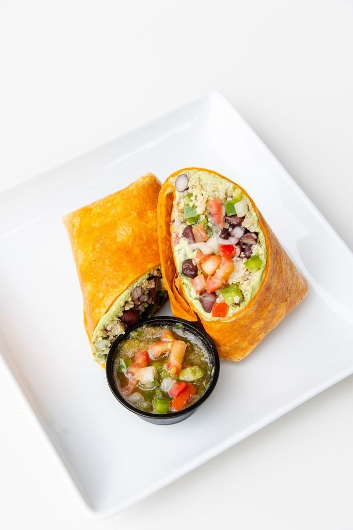 E+ROSE wrap sliced and styled